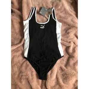 Black Puma Bodysuit